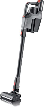 SEVERIN SEPURO акумуляторний ручний та стійковий пилосос з інноваційною технологією пилозбірників та акумулятором Einhell Power, бездротовий пилосос з мішком для алергіків, акумуляторний пилосос, мішковий варіант HV 7185