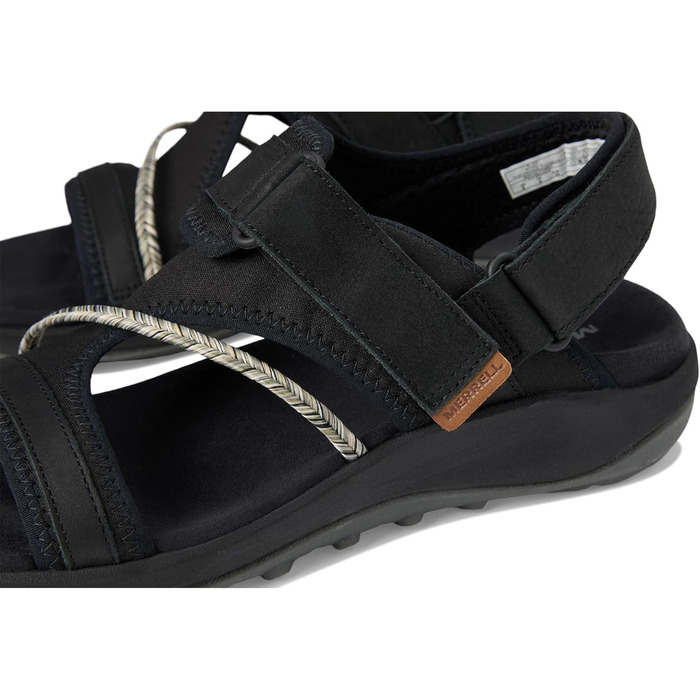 Сандалі Merrell Terran 4 Backstrap жіночі, чорні, 40 EU - зручне взуття для активного відпочинку