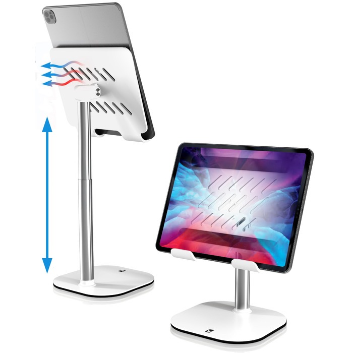 Тримач-підставка для планшета COOPER Tablet Holder Stand, чорний (Frost White)