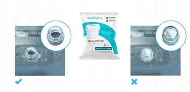 Смінний фільтрувальний картридж Aqua Optima Evolve для Brita Maxtra, 12 шт.