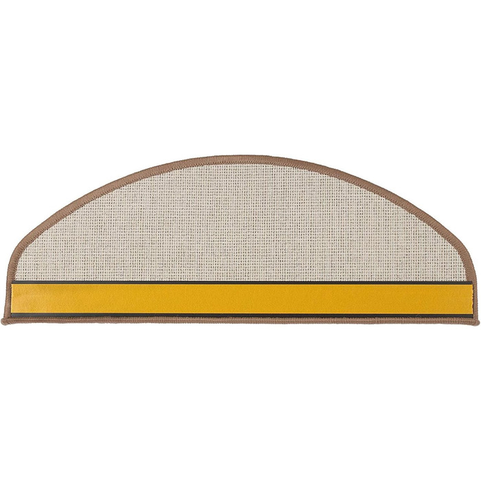 Casa Pura Сходинкові килимки 15 шт. у наборі, 11 кольорів, міцне кріплення, стабільна кутова рейка (Бежевий)