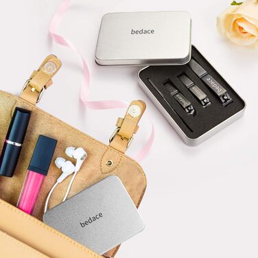 Набір для манікюру Nagelknipser Bedace: ножиці для нігтів (пальців рук та ніг) чоловічі, жіночі, дитячі - 4 шт.