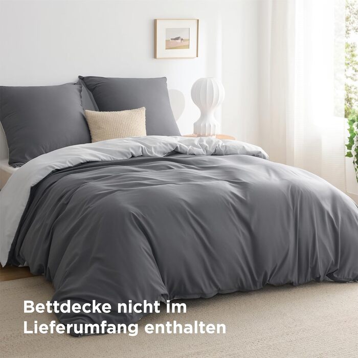 BEDSURE Комплект постільної білизни 135x200 (4 частини) - зелений ліс. 2 наволочки 135x200 см + 2 наволочки 80x80 см, комплект постільної білизни ÖKO-TEX з поліестеру мікрофібри з застібкою-блискавкою.