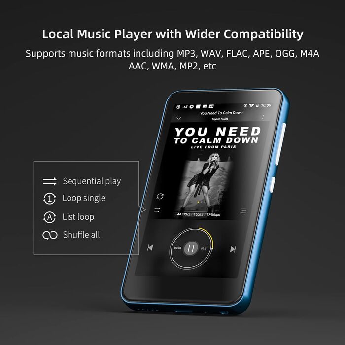 MP3 плеєр з Bluetooth та Wi-Fi, 4