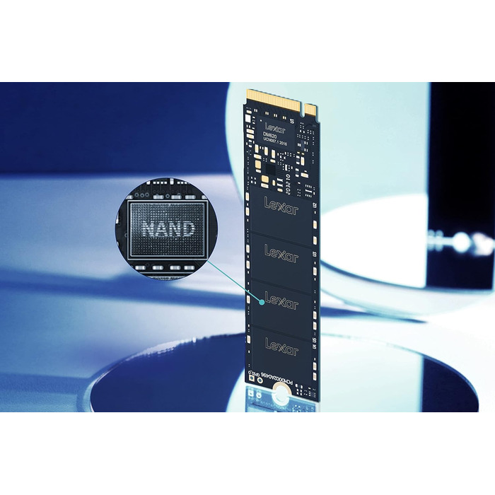 Lexar NM620 1TB SSD: Швидкий M.2 NVMe SSD для ПК та геймерів | PCIe Gen3x4 | 3D NAND Flash | До 3500 МБ/с читання, 3000 МБ/с запис