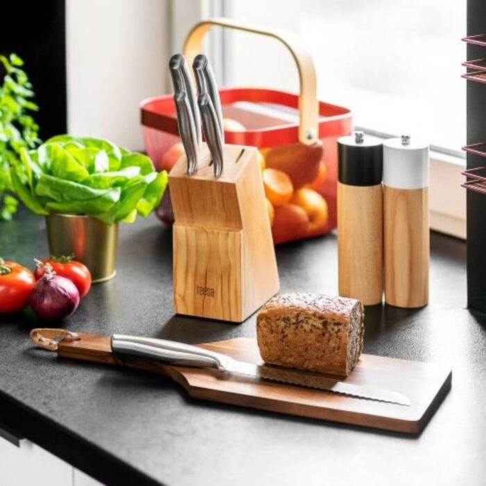 Набір ножів у підставці Teesa, 5 предметів, TSA0204