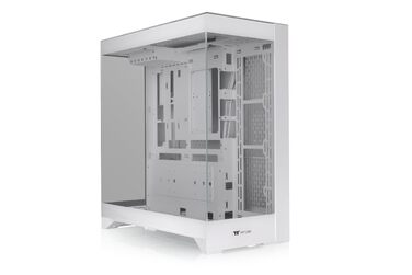 Корпус для ПК Thermaltake CTE Snow E550 TG, ATX/E-ATX, двокамерний дизайн, загартоване скло, підтримка радіаторів до 420 мм, білий