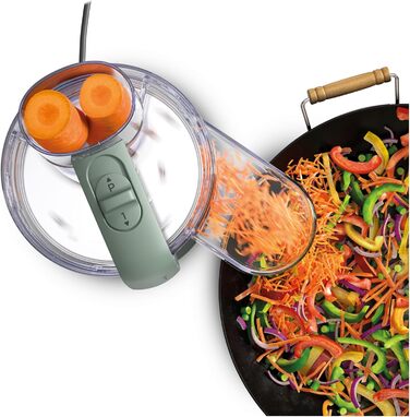 Кухонний комбайн Kenwood MultiPro Go FDP22.130GY, 900 Вт, компактний, блакитний, 1.3 л