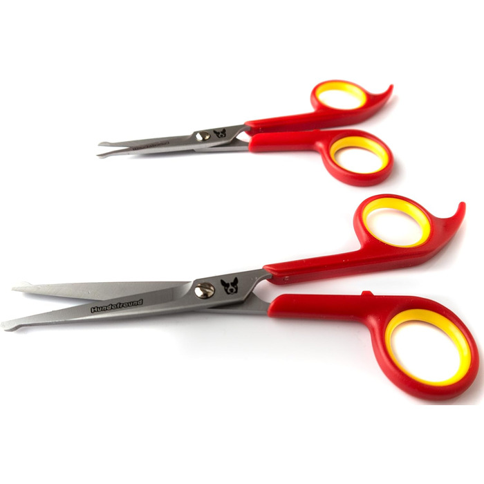 Набір ножиць для грумінгу собак: 2 шт. з нержавіючої сталі з округлими кінцями