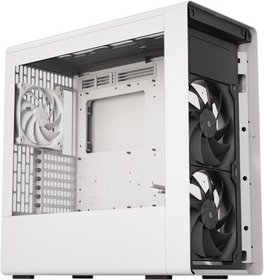 HAVN BF360 Flow: Корпус ПК Midi-Tower з 3 вентиляторами, скляна бічна панель, Top Airflow