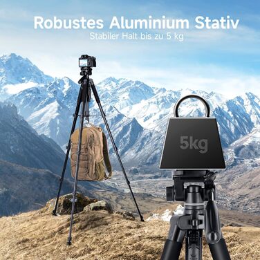 Штатив Rollei Compact Traveler Star S4, 188 см, легкий, з кульковою головкою для DSLR та смартфонів