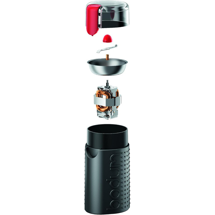 Контейнери для зберігання Bodum BISTRO, пластик, чорний, 150 W