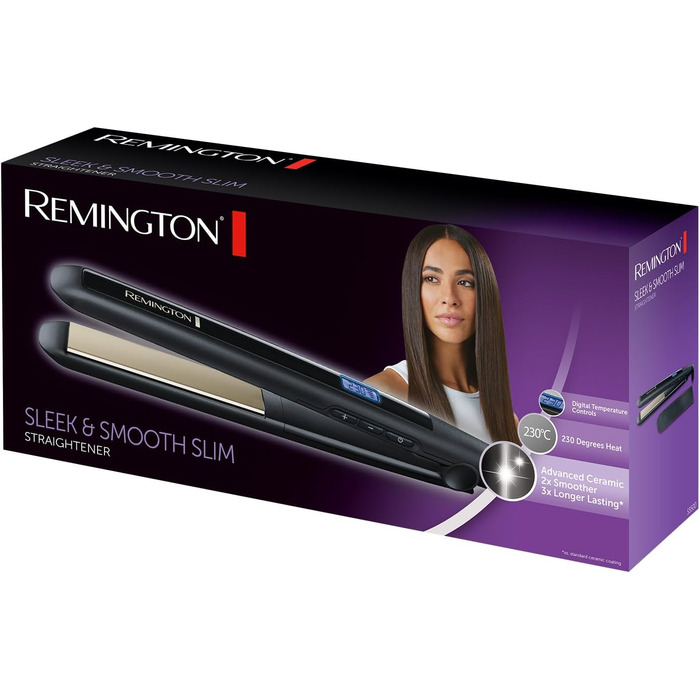 Випрямляч для волосся Remington S5500 з керамічним покриттям, для гладкого ковзання