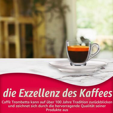 Кава в капсулах Caffè Trombetta L‘Espresso Più Crema, сумісні з Nespresso, 50 капсул