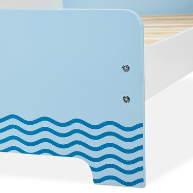 Relaxdays Children's Bed, Nautical Theme