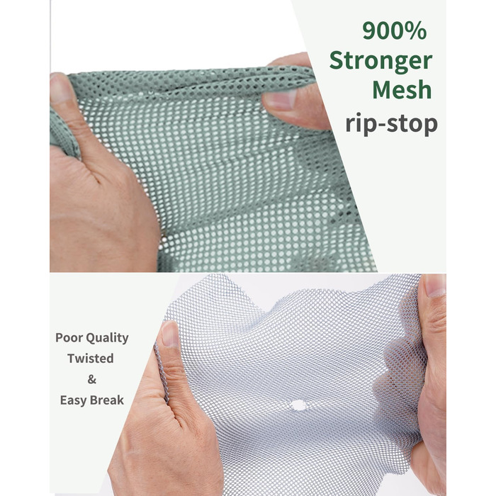 Органайзери для валізи ECOHUB, набір 6 шт. з ID-міткою, екологічні, для подорожей, дихаючі, патент pending (зелений)