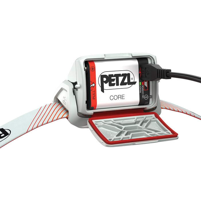PETZL ACTIK CORE налобний ліхтар, унісекс, червоний, універсальний розмір