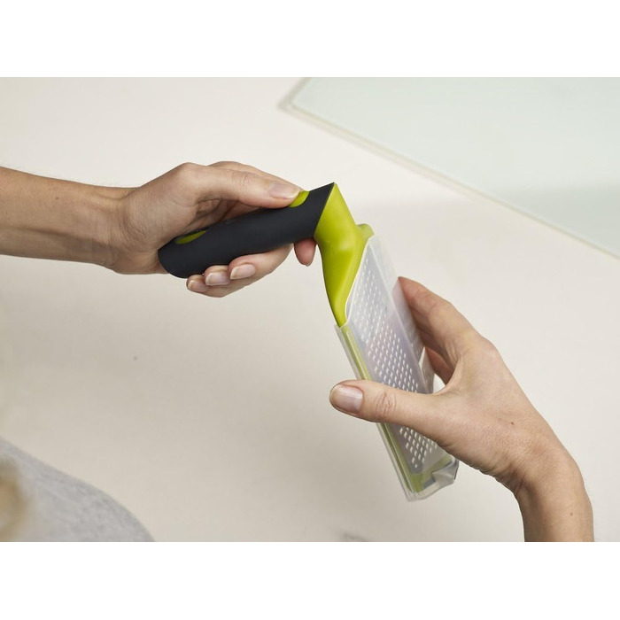Терезка Joseph Joseph Twist 2-в-1 - груба та дрібна, для миття в посудомийній машині, зелена