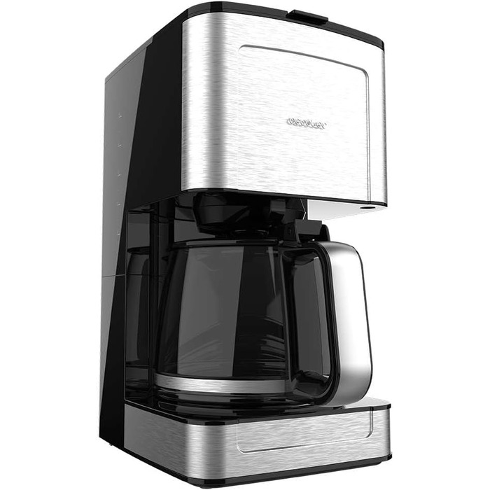 Кавоварка Cecotec Coffee 66 Smart Plus: програмована, 980W, 1,5л, сталь, LCD, 12 чашок