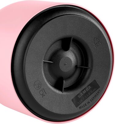 Термос Emsa Samba 1 л (2 шт) Puder Rosa | Збереження тепла 12 год, холоду 24 год | Quick Press замок