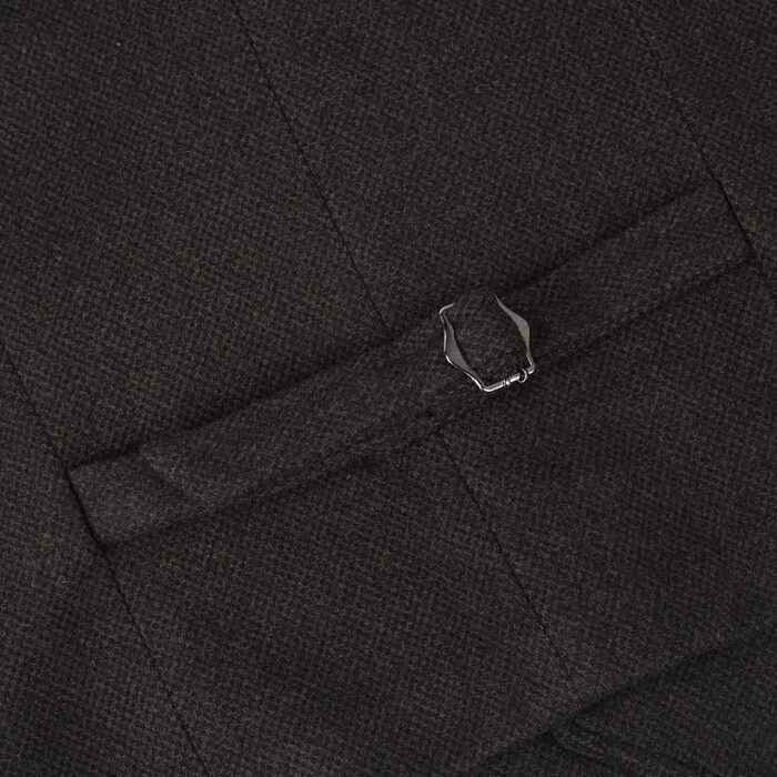 Жилет чоловічий Allthemen з твіду, вовняний, для костюма, формальний, Regular Fit, ретро, для весілля (XXL, Кофе)