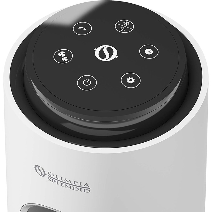 Вентилятор Olimpia Splendid Tower Peler - 3.5 л, 300 м³/год, 65 Вт, білий (2024)