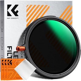 Фільтр K&F Concept 77mm 3-в-1: поляризаційний, ND2-ND32, Black Mist з 28-шаровим покриттям Nano-Klear