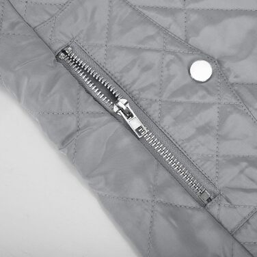 Жіноча тепла жилетка Steppweste, легка, з утеплювачем, вітро- та водонепроникна, з капюшоном, для активного відпочинку, сіра, розмір S