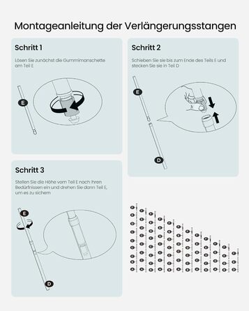 SONGMICS Поличка для душу та ванної кімнати, без свердління, 4 яруси, регульована висота, чорний BCB003B01