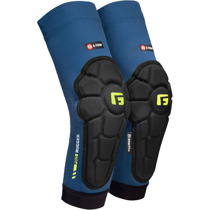 G-Form Pro-Rugged 2 Захисники для ліктів MTB, сині, розмір L, для дорослих, для гірського та мотокрос-байку