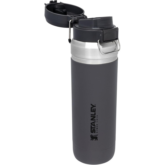 STANLEY Quick Flip Go Bottle, 680 ml, (1065 ml, Anthracite)