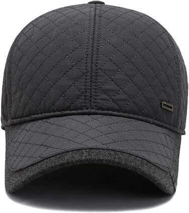 Спортивна зимова бейсболка з відкидною часткою для чоловіків. Шкіряна шапка з навушниками, зимова шапка, кепка, універсальний розмір, сірий колір