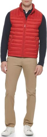 Чоловічий пуховик Docker Claic Ultra Loft Packable з альтернативою пуху (M, вишневий)