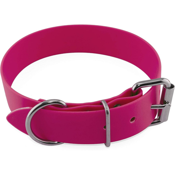Ленні Нашийник BioThane, нержавіюча сталь, ширина 38 мм, розмір 38-48 см, можливість нанесення напису