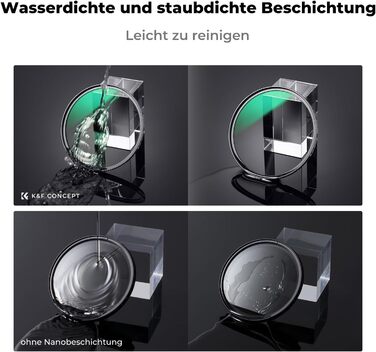 Фільтр для розмиття Nebel-Effekt K&F Concept Nano-X Serie 49mm - для пейзажної та портретної фотографії