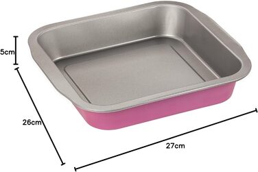 Форма для випічки Zenker Backform, серцеподібна, з антипригарним покриттям, рожева, 1 шт.