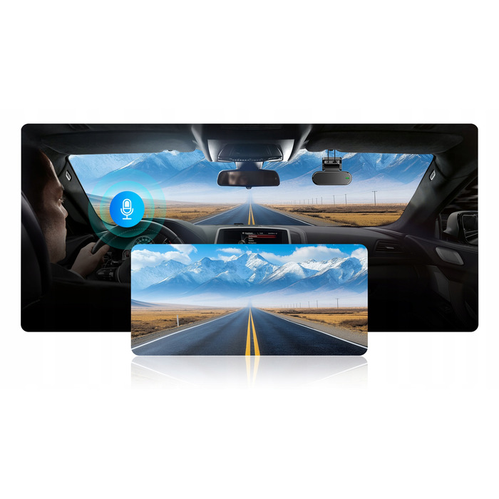 Автомобільний відеореєстратор Ddpai N5 Dual 4K UHD 140° з GPS та карткою пам'яті 128 ГБ