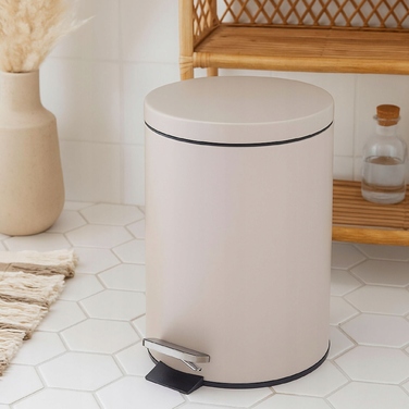Кошик для сміття Bathroom Solutions NONI, 5 л, бежевий