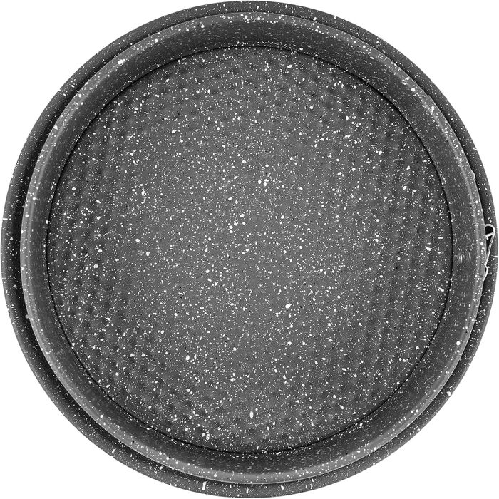 Форма для випічки Tognana Pure Roq, 22 см, знімні бортики, алюміній, чорна (7 дюймів)