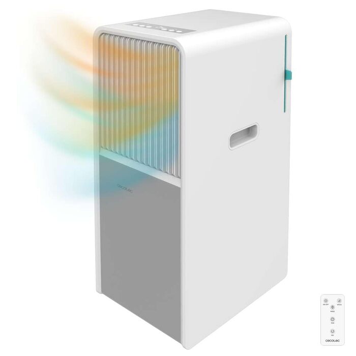 Мобільний кондиціонер Cecotec ForceClima 9450 Style Heating: 9000 BTU, 25 м², Wi-Fi, Пульт, LED, 5 режимів, тепловий насос