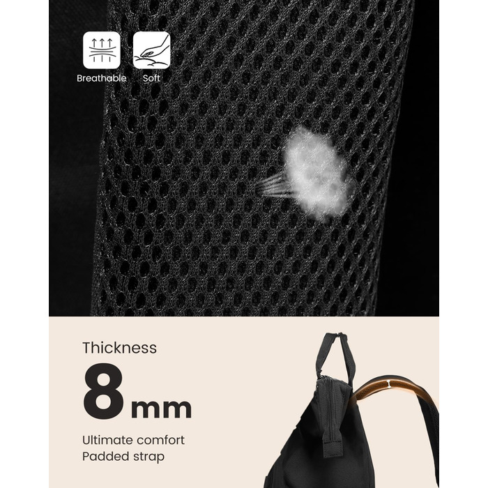 LOVEVOOK Рюкзак для жінок, 18 дюймів, водонепроникний, рюкзак для подорожей, ручна поклажа, чорний з кишенею для кабелю, відділенням для ноутбука, рюкзак на день для школи, університету, бізнесу та подорожей, 18 дюймів, чорний