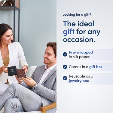 Чоловічий гаманець TRAVANDO Autin з RFID-захистом, гаманець для грошей, картхолдер для чоловіків, чорний/помаранчевий, стандартний розмір