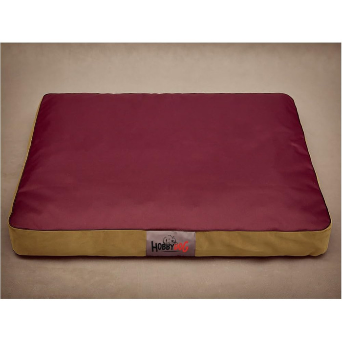 Матрац для собак Millybo - ліжко для собак, килимок для собак (70 x 50 см, Бордовий)