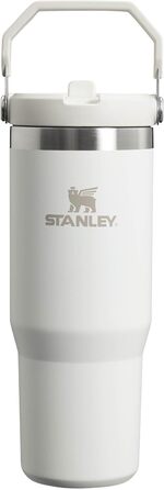 Stanley Flip Straw Tumbler 1.0 Drinking Bottle with Straw 0.89L - Thermos Bottle Keeps Drinks Cold for 12+ Hours - Dishwasher Safe - Sports Bottle - Water Bottle BPA Free - Frost
