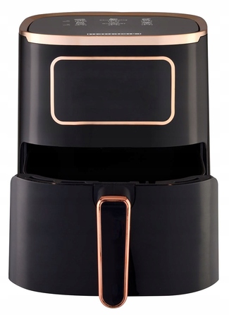 Аерофритюрниця Heinrich's HFR 8216, чорна, 1450 Вт, 5 л