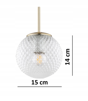 Підвісна люстра Elko-Lighting Stella — 5 точок освітлення, цоколь E27