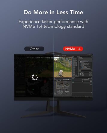 Lexar NM610 PRO 1TB SSD: Швидкий M.2 NVMe SSD для ноутбука та ПК (3300 МБ/с)