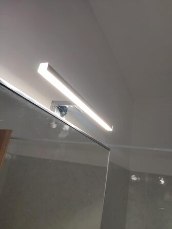 Azhien LED Mirror Light Bathroom 10W 820LM Neutral White 4000K, Slim 14mm Width 3in1 Mounting IP44 230V Wall Light Mirror Lamp 600mm, Flicker-Free Bathroom Vanity Mirror Lights (30cm)