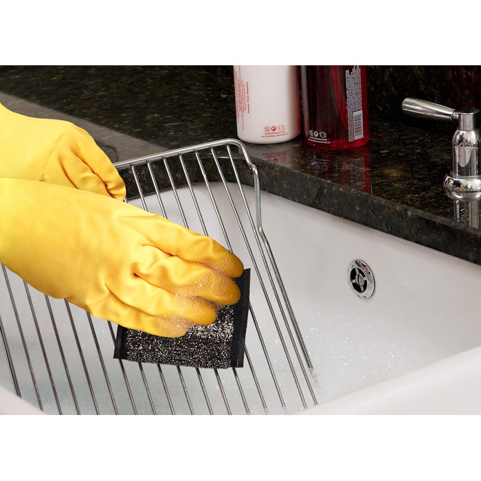 Marigold Scrub Away Stainless Steel Scouring Pad, 20 Pack of 1 Each, Grey, 11 x 1.8 x 15.5 cm
