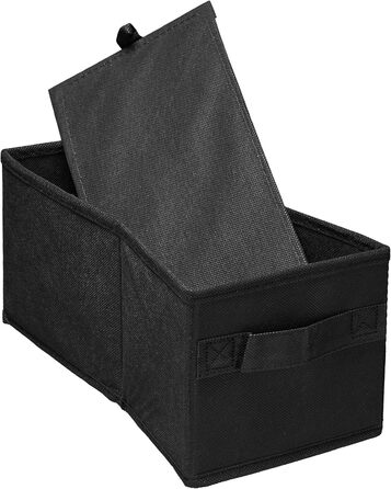 Органайзер для шафи Relaxdays з тканини, 6 відділень, 2 шухляди, 82x30x14,5 см, антрацит